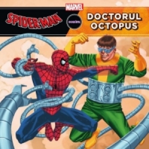 Set 4 carti Spider - Man contra Mysterio, Doctor Octopus, Soparla, Monstrul Verde