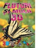 Fluturi si molii 3D (contine ochelari 3D)