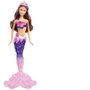 Papusa Barbie Sirena - Roscata