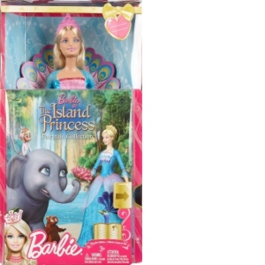 SET PAPUSA SI CARTE - Barbie in Printesa Insulei Magice