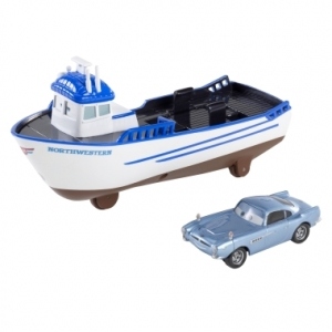 Transporter cu schimbare rapida Cars 2 - Crabby Boat