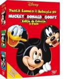 Toata lumea ii iubeste pe Mickey, Donald si Goofy. Editie de colectie 3-Pack