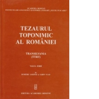 Tezaurul toponimic al Romaniei