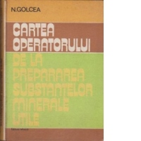 Cartea operatorului de la prepararea substantelor minerale utile