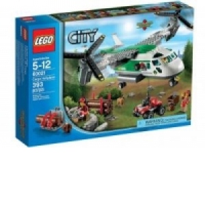 LEGO CITY Avion cu elice pentru transport