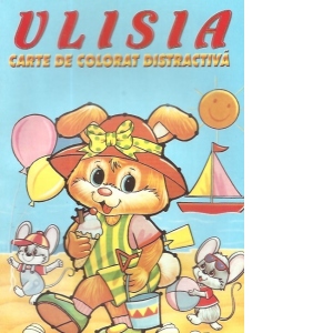 Carte de colorat distractiva Ulisia