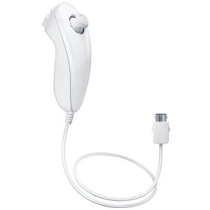 CONTROLLER NUNCHUK WHITE WII