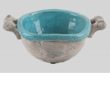 Bol ceramic Ocean Blue 25x19x10 cm