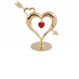 Figurina placata cu aur Inima