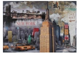 Tablou panza New York 40x50 cm
