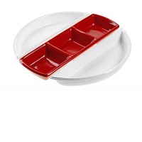 Set portelan 3 piese Snow Rose 41 cm