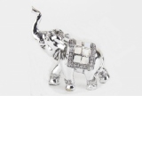 Figurina rasina elefant indian 12x13 cm