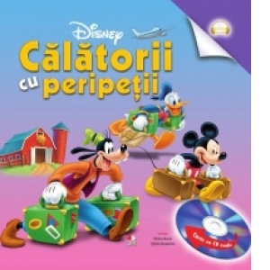 Disney Audiobook. Mickey Mouse. Calatorii cu peripetii (carte+cd)