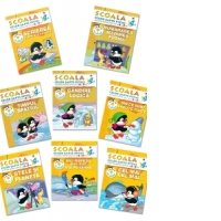 Pachet: Scoala celor sapte pitici, 4-5 ani (7 carti+1 gratis)