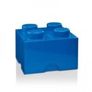Cutie depozitare LEGO 2x2 albastru inchis (40031731)