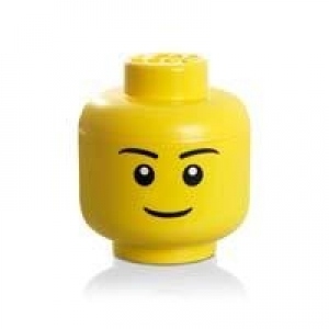 Cutie depozitare L cap minifigurina LEGO baiat