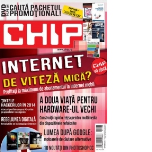 Chip DVD Septembrie 2013. Internet de viteza mica? Profitati la maximum de abonamentul la internet mobil