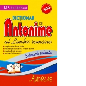 Dictionar de Antonime al Limbii Romane