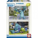 Puzzle Monsters University 2 x 20 piese