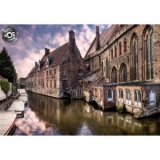 Puzzle Orasul Bruges, Belgia - 1500 piese