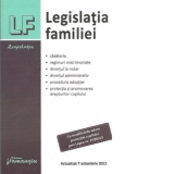 Legislatia familiei - actualizat 7 octombrie 2013