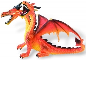 Dragon orange cu 2 capete
