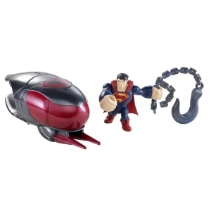 Superman- figurina lansatoare si vehicul - Cruiser Smash