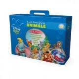 Cutie cadou Eroi in lumea Disney. Animale (6 carti+6 CD-uri)