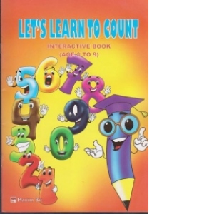 Let s learn to count. Interactive book (age 3 to 9)