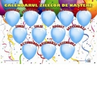Plansa Calendarul zilelor de nastere