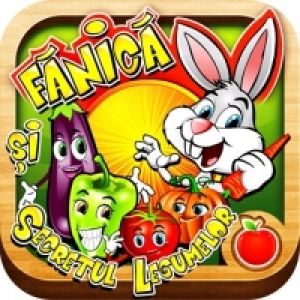Seria Prietenii Sanatatii - CD10: Fanica si Secretul Legumelor. Jocuri educationale 3-7 ani (software educational interactiv)