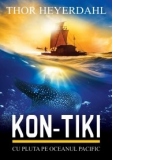 Kon-Tiki cu pluta pe Oceanul Pacific