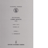 Dictionarul limbii romane. Tomul IV, litera L