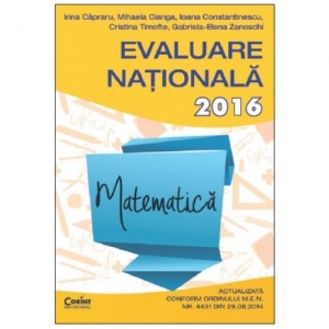 Evaluare nationala 2016. Matematica