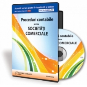 CD Proceduri contabile pentru societati comerciale