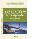 Pregatirea examenului de BACALAUREAT 2014 in 15 de saptamani. Matematica. M_stiintele naturii (cod 1111)