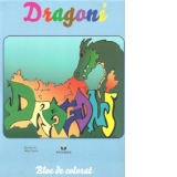 Dragoni - Bloc de colorat
