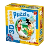 Puzzle 3D Special Globe, 60 piese - Alba ca Zapada