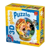 Puzzle 3D Special Globe, 60 piese - Hansel si Gretel