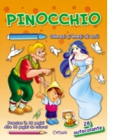 Pinocchio. Colorezi si inveti sa scrii