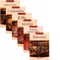 Pachet promotional Liviu Rebreanu (6 carti): Adam si Eva, Ciuleandra, Ion, Nuvele, Padurea Spanzuratilor, Rascoala