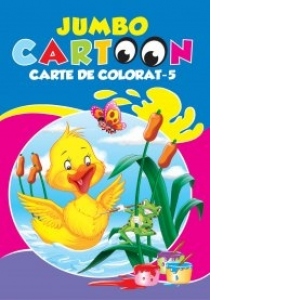 Jumbo Cartoon - Carte de colorat 5