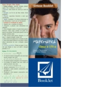Sinteze Booklet – Matematica – clasa a VIII-a