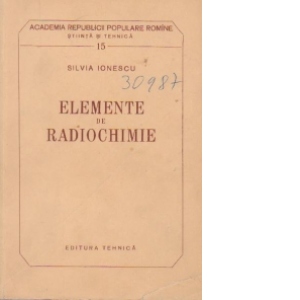 Elemente de radiochimie