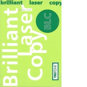 Hartie copiator A4 80 gr/mp, top 500 coli - Brilliant Laser Copy