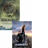 Pachet promotional seria Divergent vol 1-2 (Divergent + Insurgent)