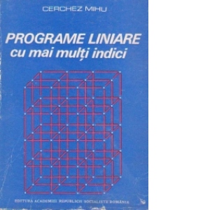 Programe liniare cu mai multi indici