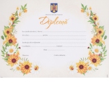 Diploma Ciclul primar (model Floarea Soarelui)