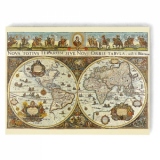 Puzzle Harta Lumii in 1665, 3000 Piese
