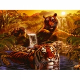 Puzzle Tigri, 2000 Piese